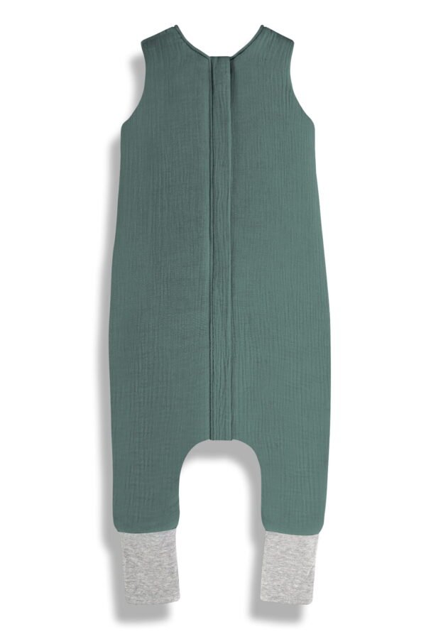 Muslin Sleeping Bag with Legs (1-2 years) Ocean_Green