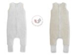 Reversible Sleeping Bag with Legs (1-2 years) Beige - Image 13