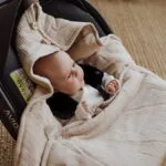 Lightwear Muslin Car Seat Swaddle/Blanket