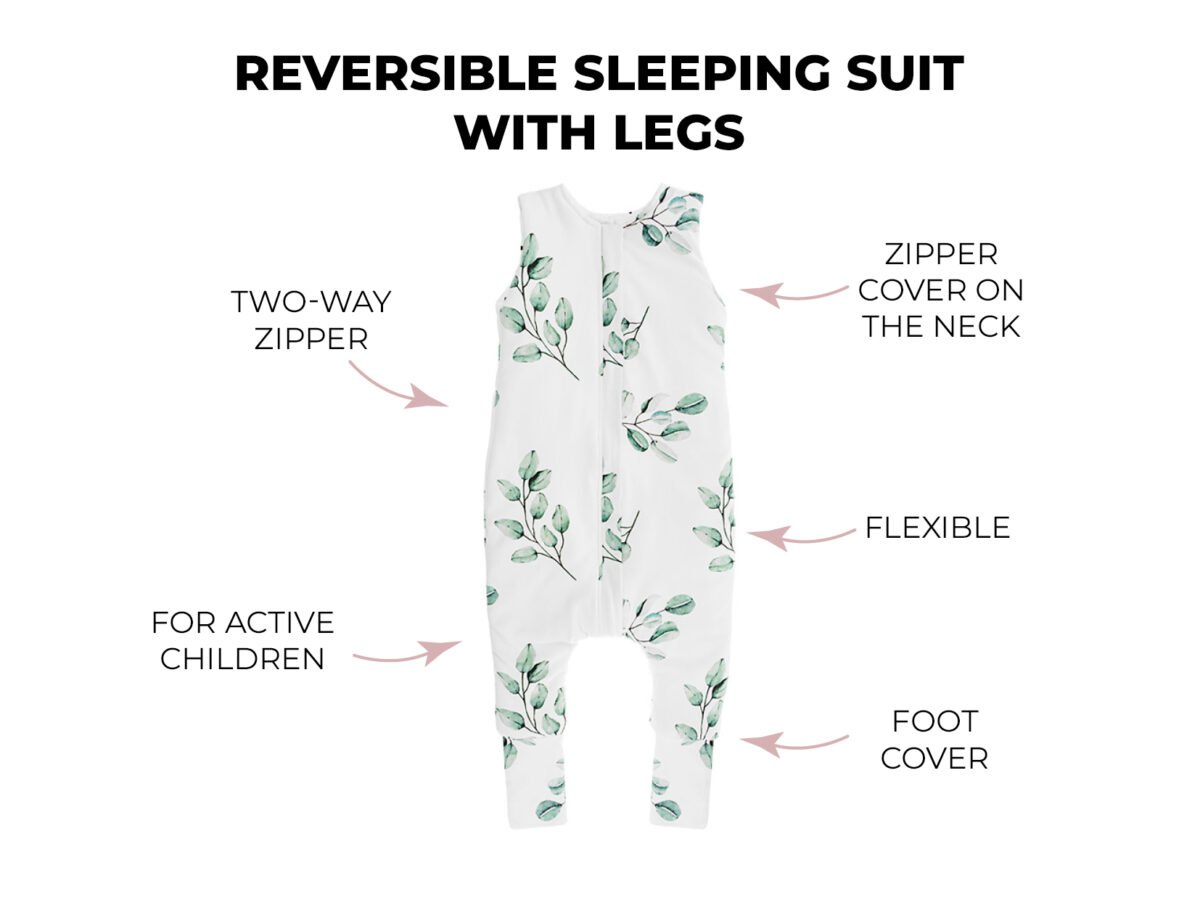 reversible sleeping suit with legs 1