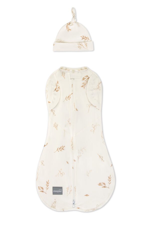 Second Step Swaddle Bohemian_Botanic + Cap