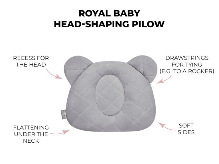 royal baby head shaping pillow