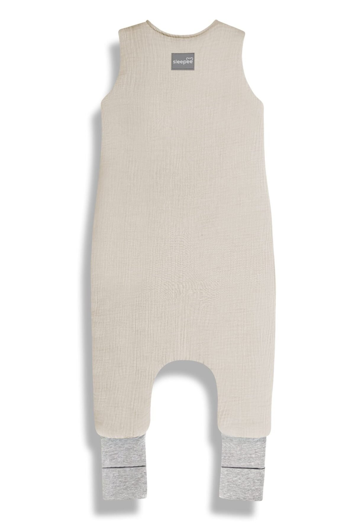 Muslin Sleeping Bag with Legs (1-2 years) Sand - Image 12