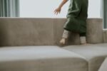 Muslin Sleeping Bag with Legs (1-2 years) Sand - Image 17