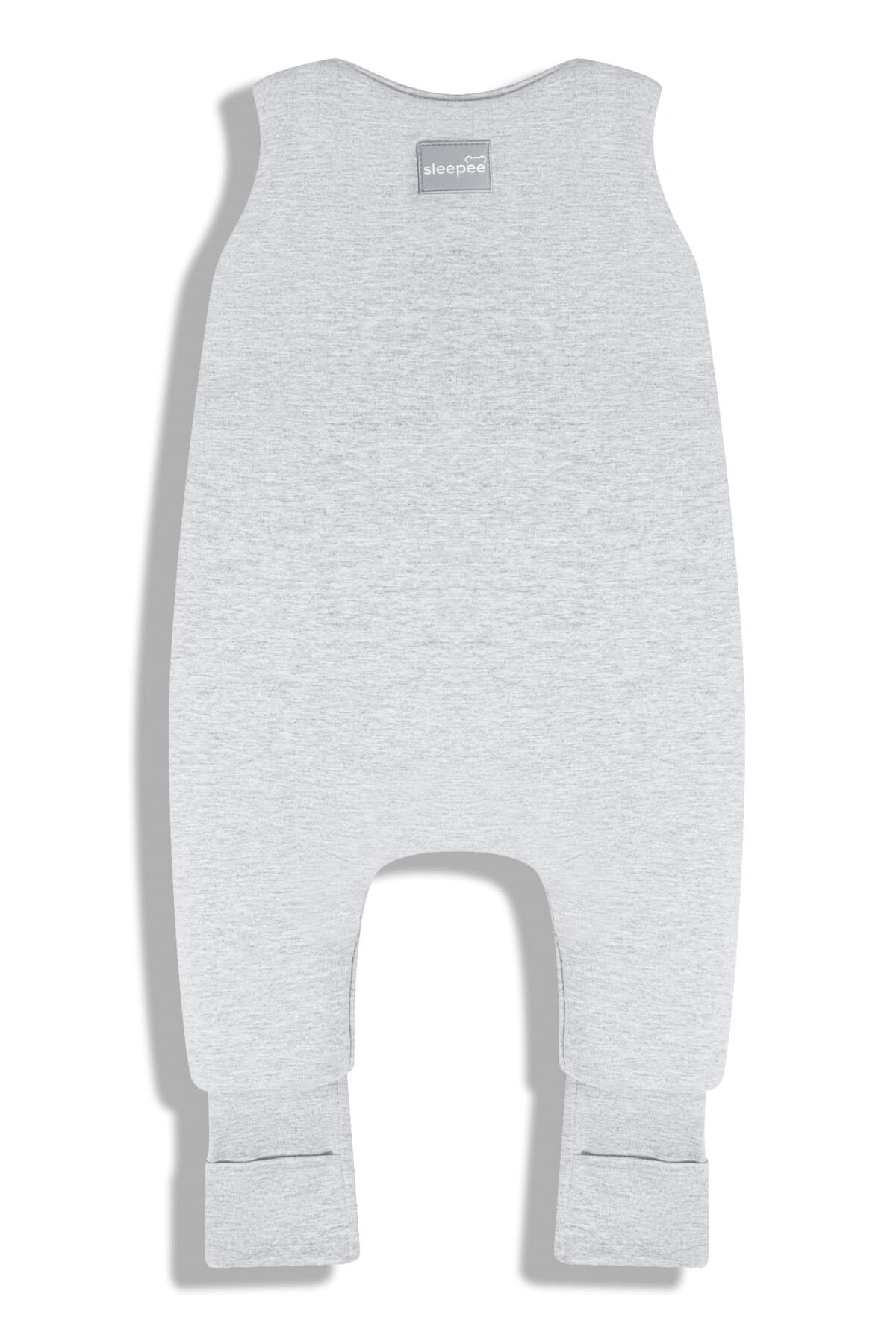 Reversible Sleeping Bag with Legs (6-12 months) Melange_Grey – Image 15