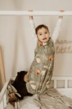 Reversible Sleeping Bag with Legs (1-2 years) Beige - Image 24