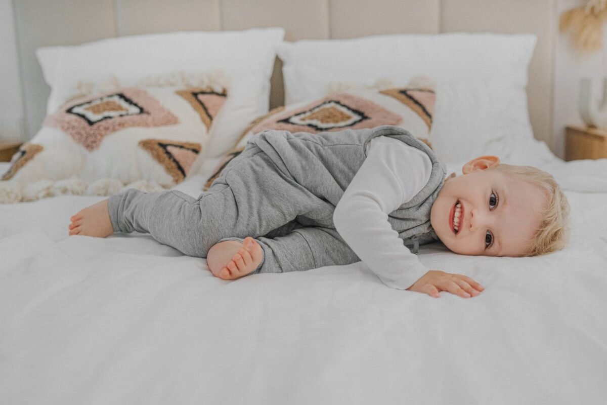 Reversible Sleeping Bag with Legs (1-2 years) Beige - Image 22