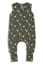 Reversible Sleeping Bag with Legs XS (6-12 months) Green Forest – Bild 4