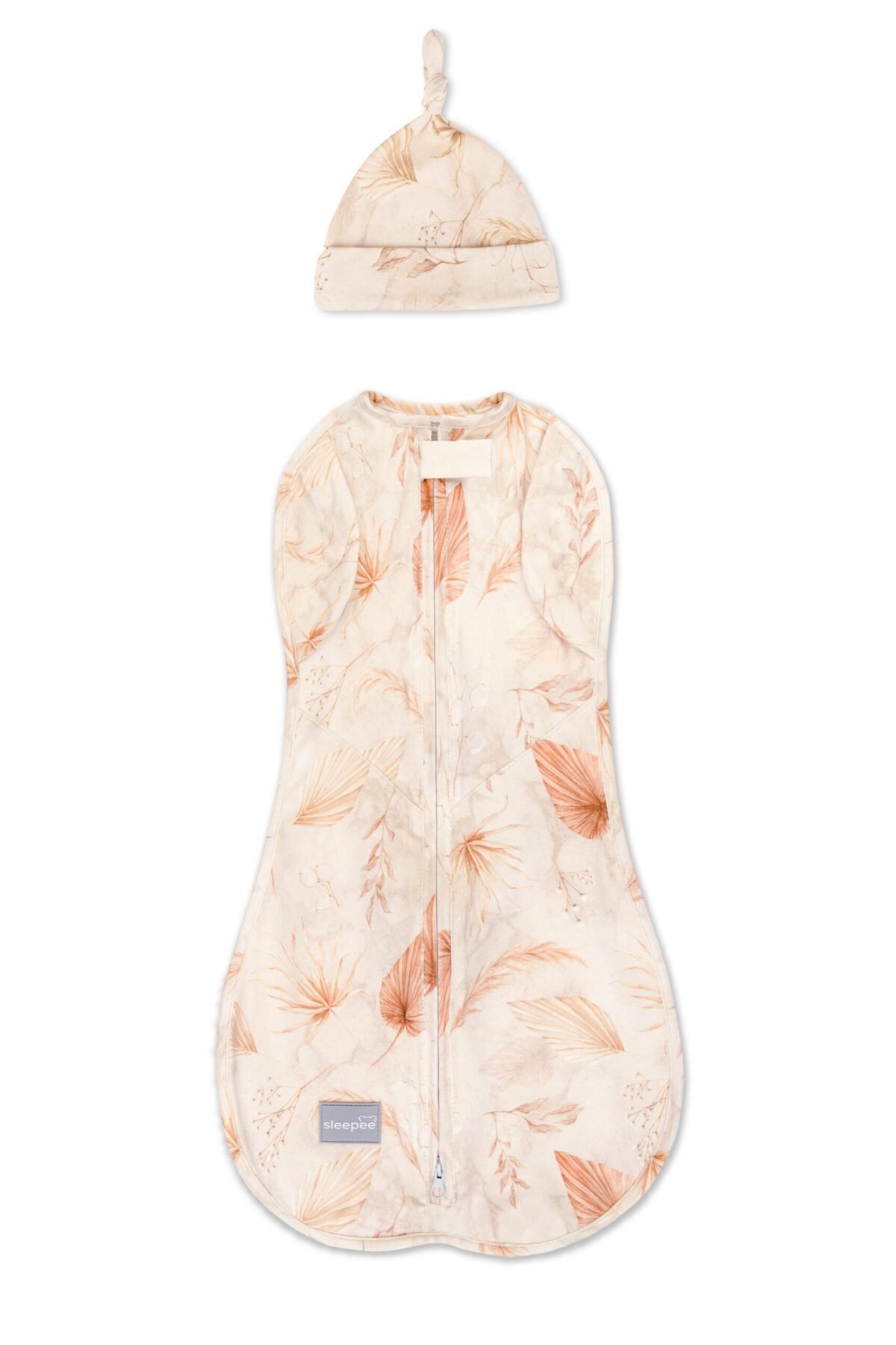 Second Step Swaddle  Bohemian_Sand + Cap - Image 11