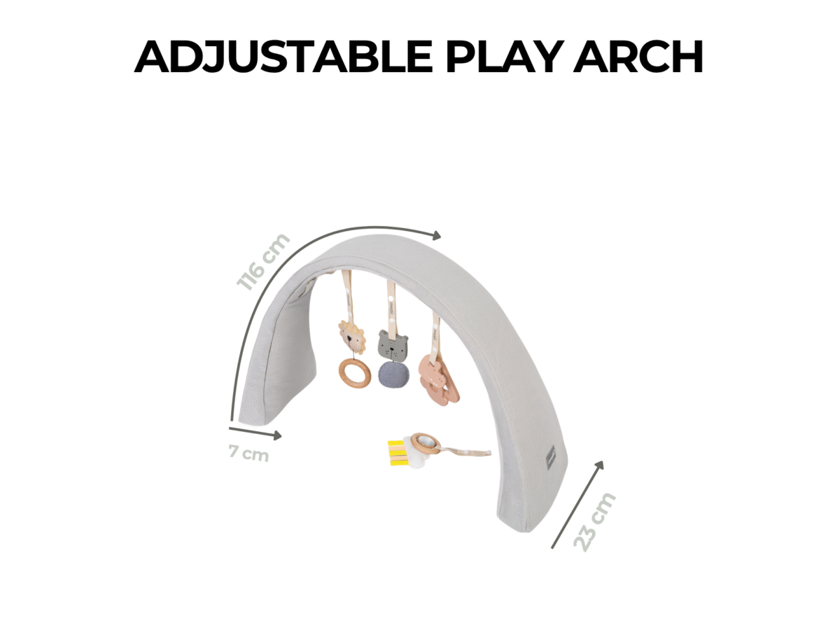 Adjustable Toy Arch with Sounds Pink – Bild 15