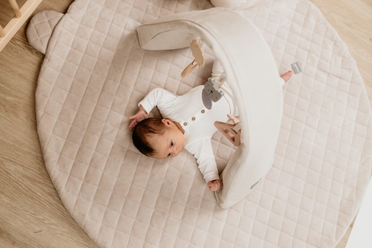 Adjustable Toy Arch with Sounds Pink – Bild 9