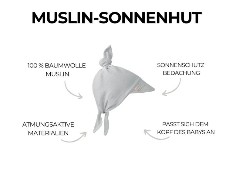 Muslin-Halstuch mit Schirm