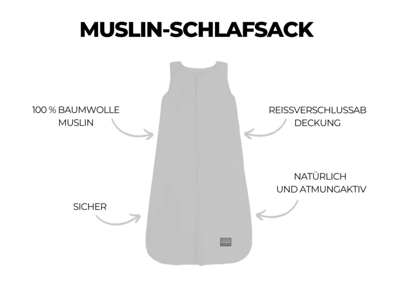 Musselin-Schlafsack