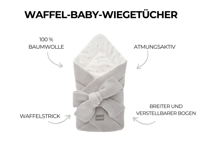 Waffel-Babywickeltuch