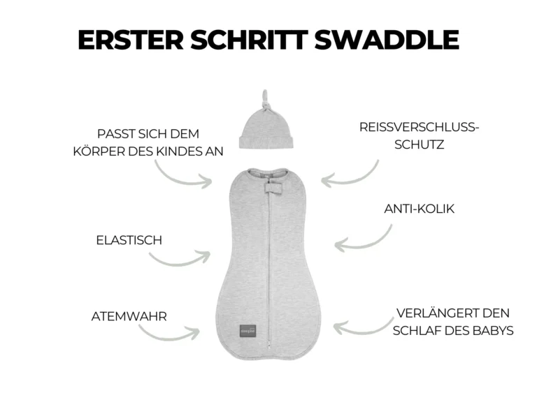 Wickeltuch erster Schritt